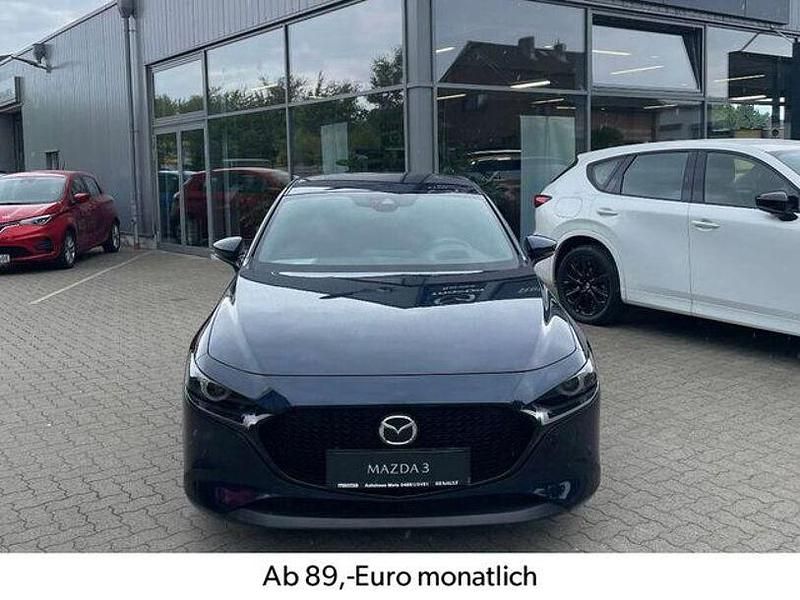 Gebraucht Mazda 3 150 PS (110 kW) 2022 Deep crystal blue Limousine