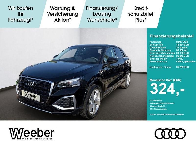 Schwarz Gebraucht 2025 Audi Q2 Advanced SUV | 35.789 € (Teuer) - Bild 1/4