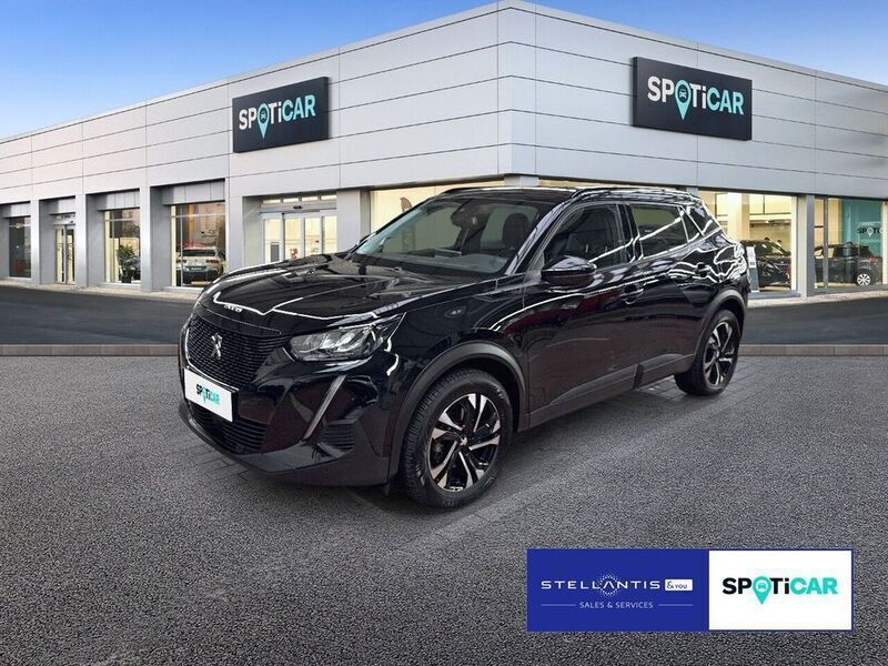 Schwarz Gebraucht 2021 Peugeot e-2008 Allure SUV | 15.690 € (Superpreis) - Bild 1/4