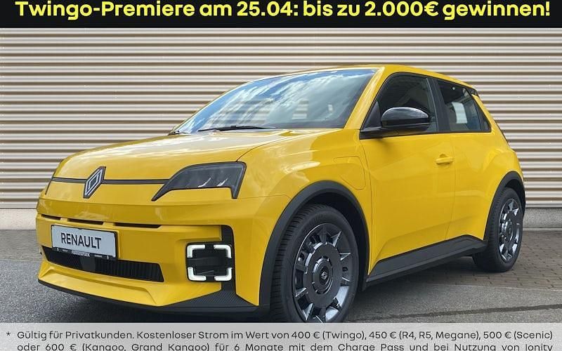 Nouă Renault R5 Evolution 89 kW (122 CP) 2025 Galben Hatchback
