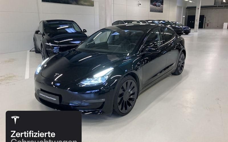Gebraucht Tesla Model 3 Performance 377 kW (513 PS) 2021 Schwarz Limousine