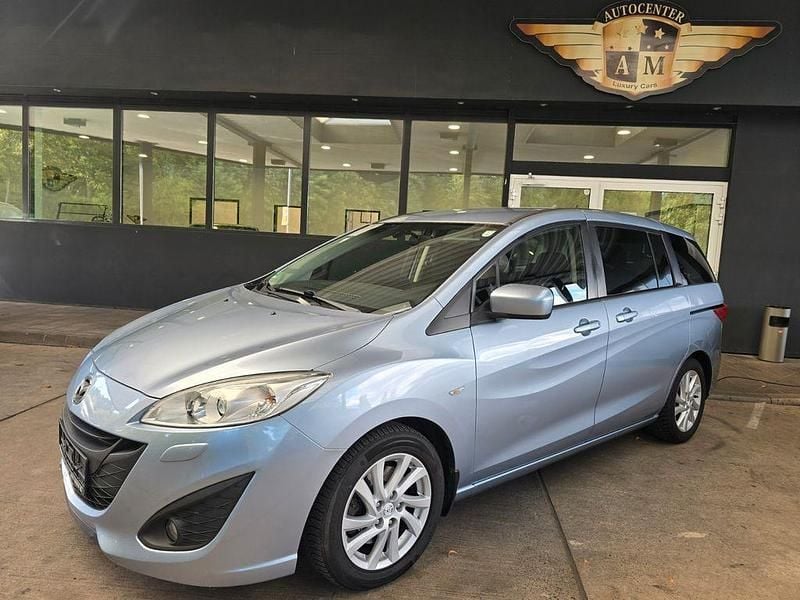 Blau Gebraucht 2011 Mazda 5 Center-Line Van / Kleinbus | 7.990 € (Fairer Preis) - Bild 1/4