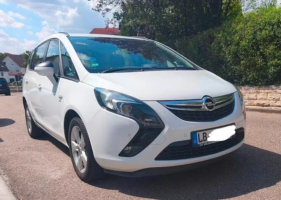 Gebraucht Opel Zafira Tourer 140 PS (102 kW) 2016 Weiß Van / Kleinbus