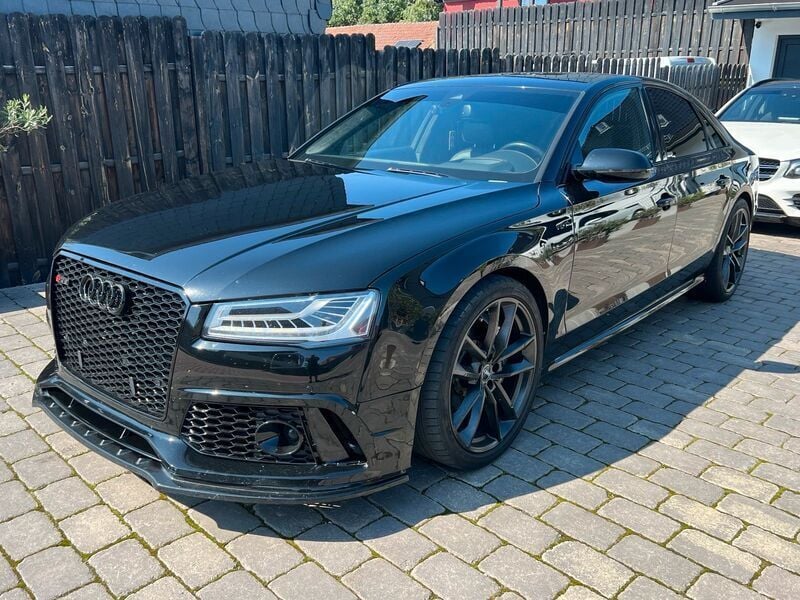 Schwarz Gebraucht 2017 Audi S8 plus Black Edition Limousine | 39.999 € (Guter Preis) - Bild 1/4