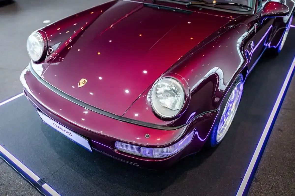 Gebraucht Porsche 911 Carrera Cabriolet 250 PS (183 kW) 1993 Violett Cabrio