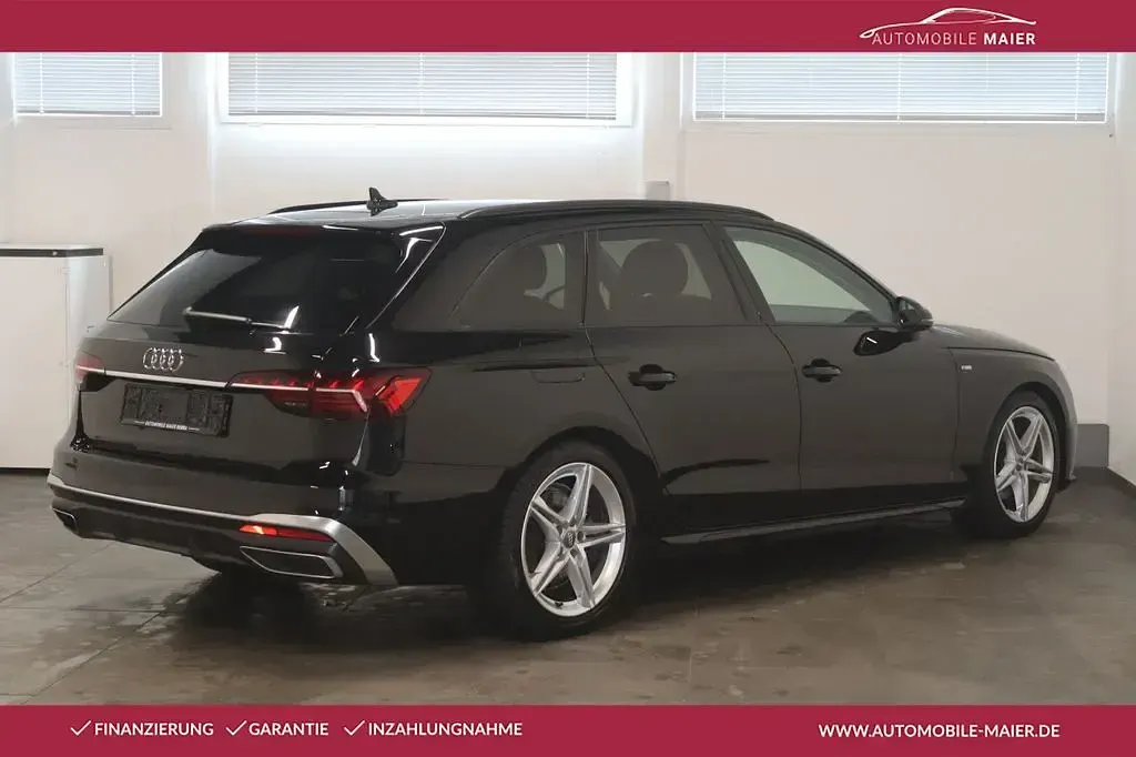 Gebraucht Audi A4 S-Line 163 PS (119 kW) 2021 Schwarz Kombi