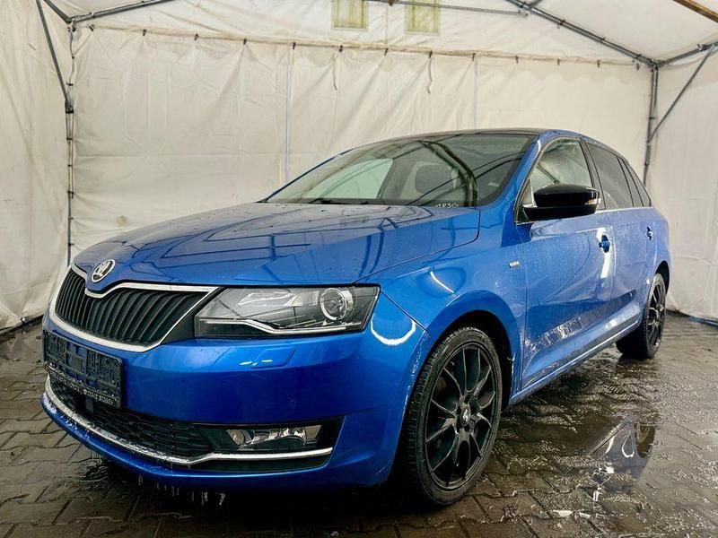 Gebraucht Skoda Rapid Drive 95 PS (69 kW) 2018 Blau Limousine