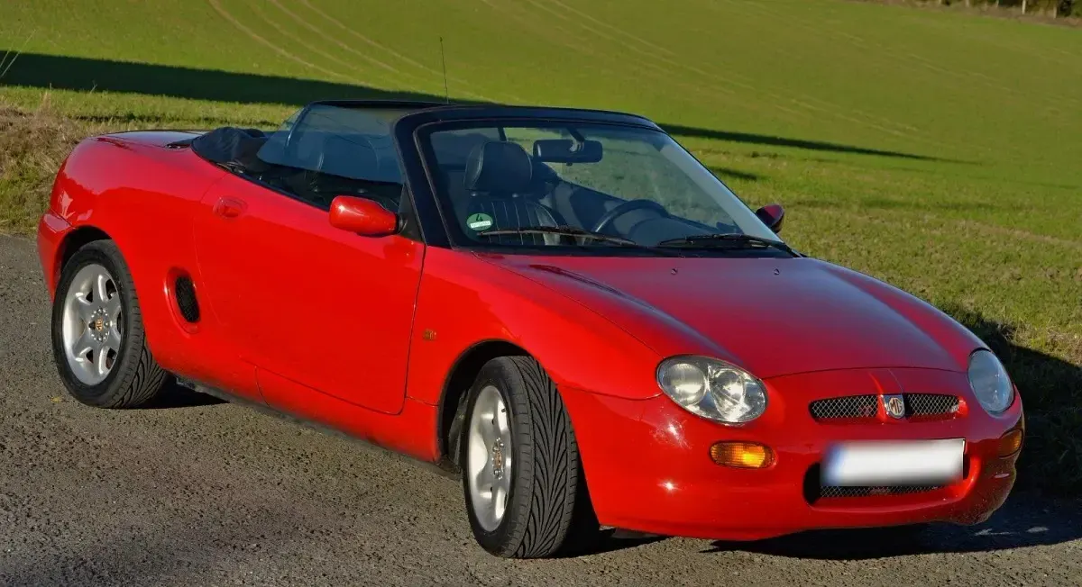 Gebraucht MG F 120 PS (88 kW) 1999 Rot Cabrio