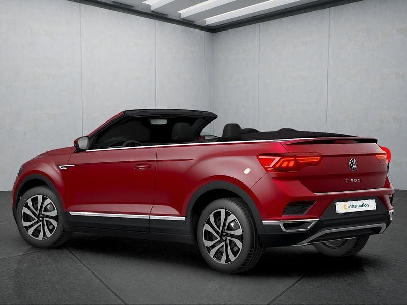 Rot Gebraucht 2021 VW T-Roc Cabriolet Cabrio | 25.049 € (Guter Preis) - Bild 1/4