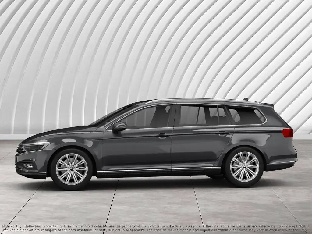 Gebraucht VW Passat Business 200 PS (147 kW) 2023 Mangangrau metallic Kombi