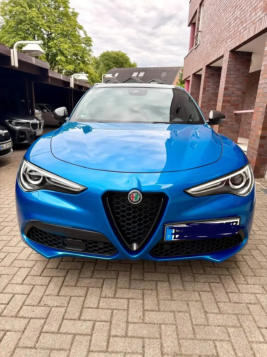Gebraucht Alfa Romeo Stelvio Ti 280 PS (205 kW) 2022 Blau SUV