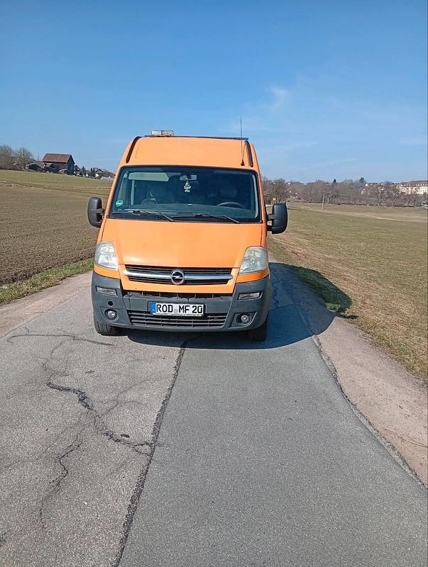 Gebraucht Opel Movano 120 PS (88 kW) 2008 Orange Van / Kleinbus