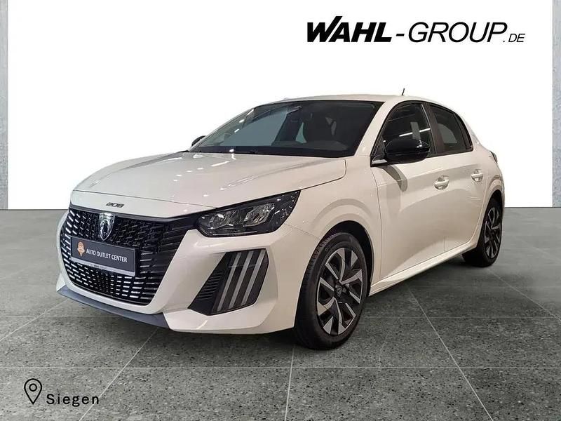 Lack weiss banquise/typ aussen Neu 2024 Peugeot 208 Active Kleinwagen | 19.990 € (Teuer) - Bild 1/4