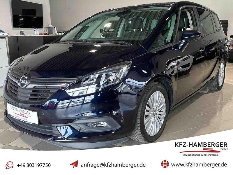 Blau Gebraucht 2018 Opel Zafira Tourer Van / Kleinbus | 16.990 € (Fairer Preis) - Bild 1/4