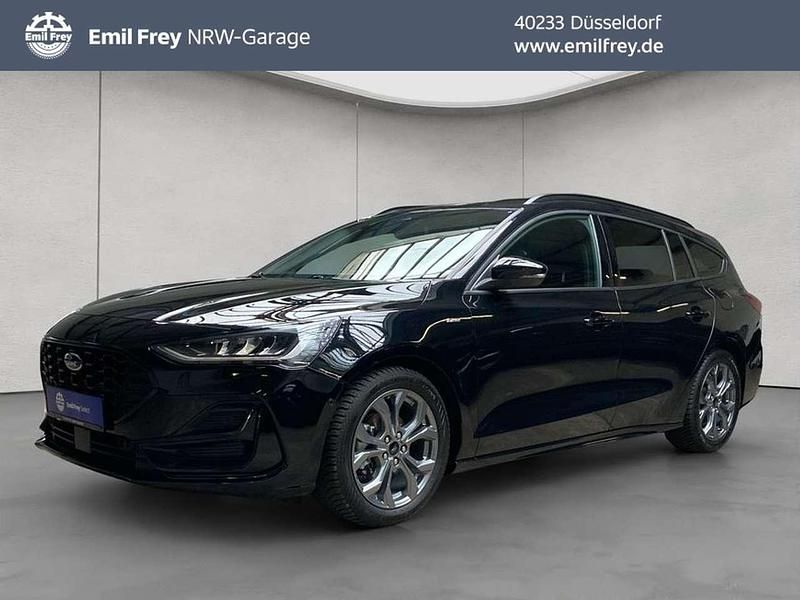 Agate black metallic Gebraucht 2024 Ford Focus ST-Line X Kombi | 21.990 € (Superpreis) - Bild 1/3