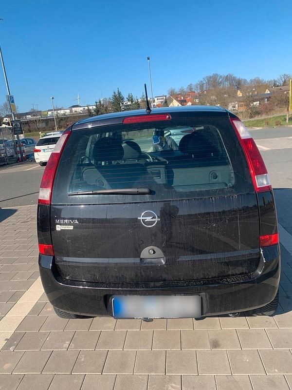 Gebraucht Opel Meriva 101 PS (74 kW) 2004 Schwarz Van / Kleinbus