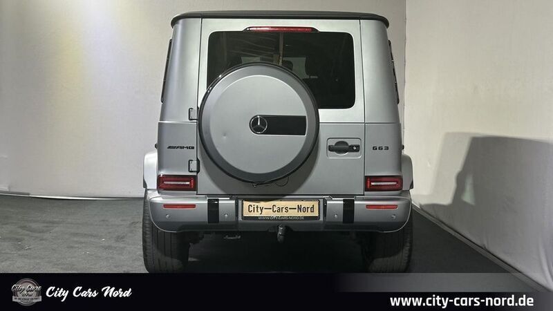 Gebraucht Mercedes G63 AMG Exclusive 585 PS (430 kW) 2018 Designo platin magno SUV