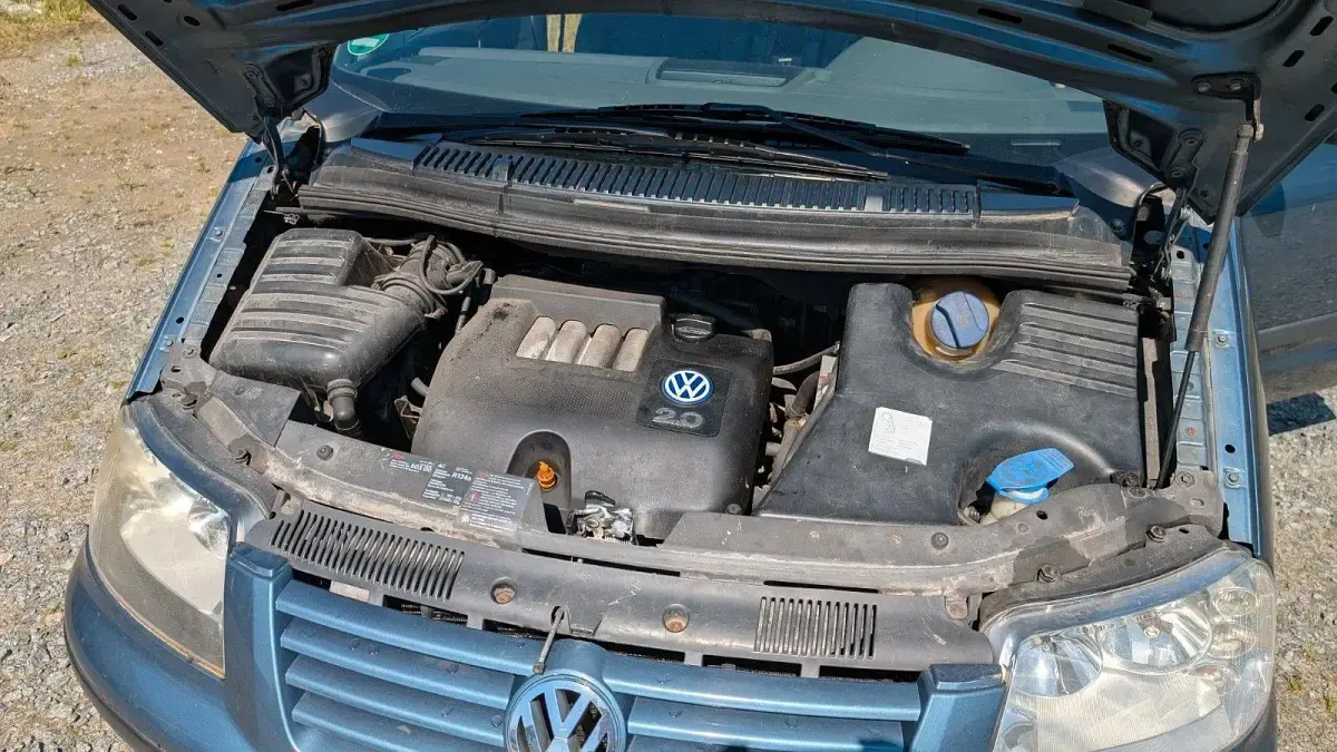 Gebraucht VW Sharan 116 PS (85 kW) 2000 Blau Van / Kleinbus