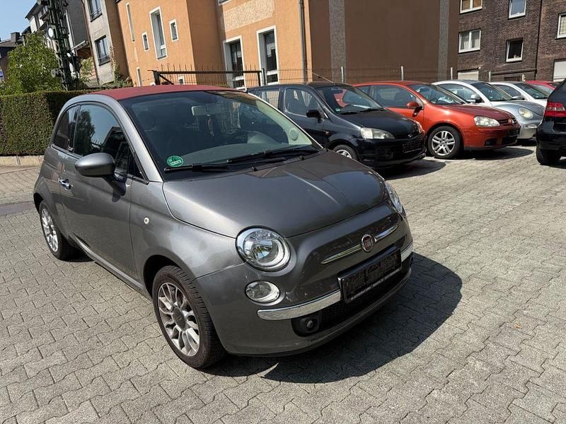 Grau Gebraucht 2013 Fiat 500 Lounge Cabrio | 4.999 € (Guter Preis) - Bild 1/4