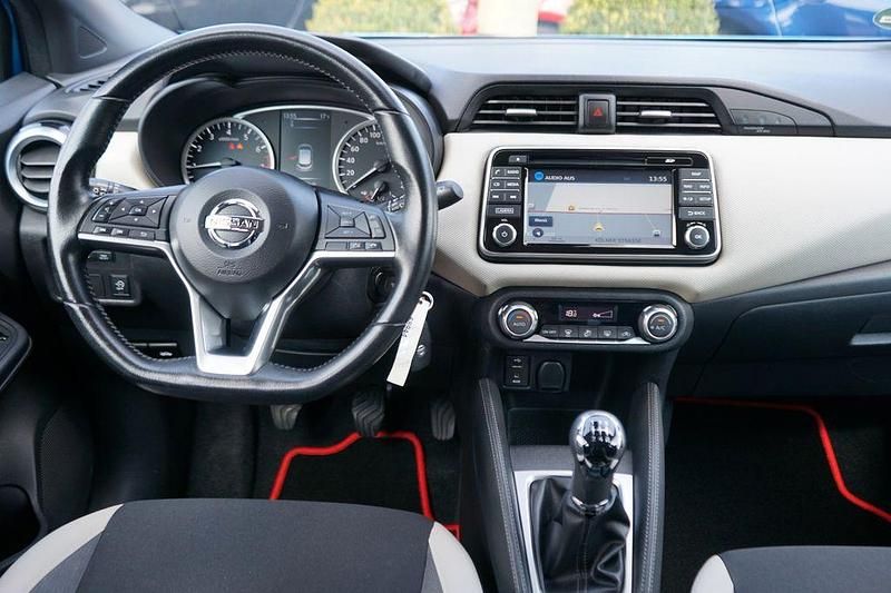 Gebraucht Nissan Micra 90 PS (66 kW) 2018 Blau Kleinwagen