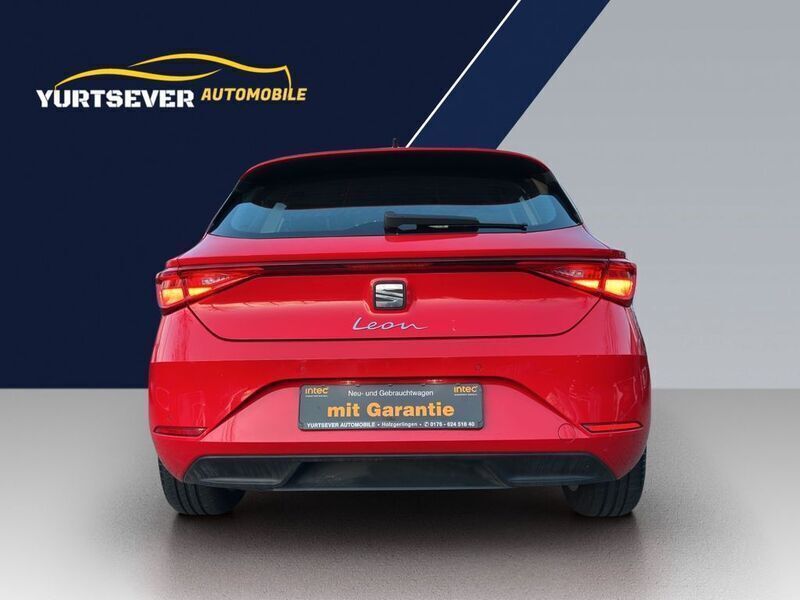 Gebraucht Seat Leon Style 131 PS (96 kW) 2021 Rot Kleinwagen