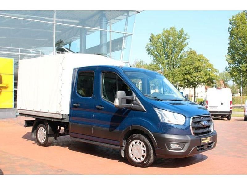 Blazerblau Gebraucht 2020 Ford Transit Van | 25.900 € (Fairer Preis) - Bild 1/4