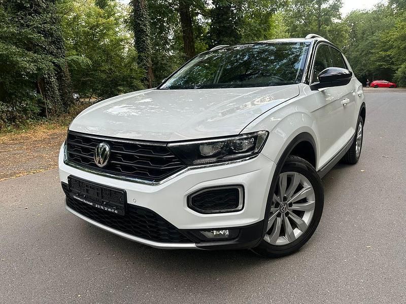 Weiß Gebraucht 2019 VW T-Roc Sport SUV | 20.890 € (Guter Preis) - Bild 1/4