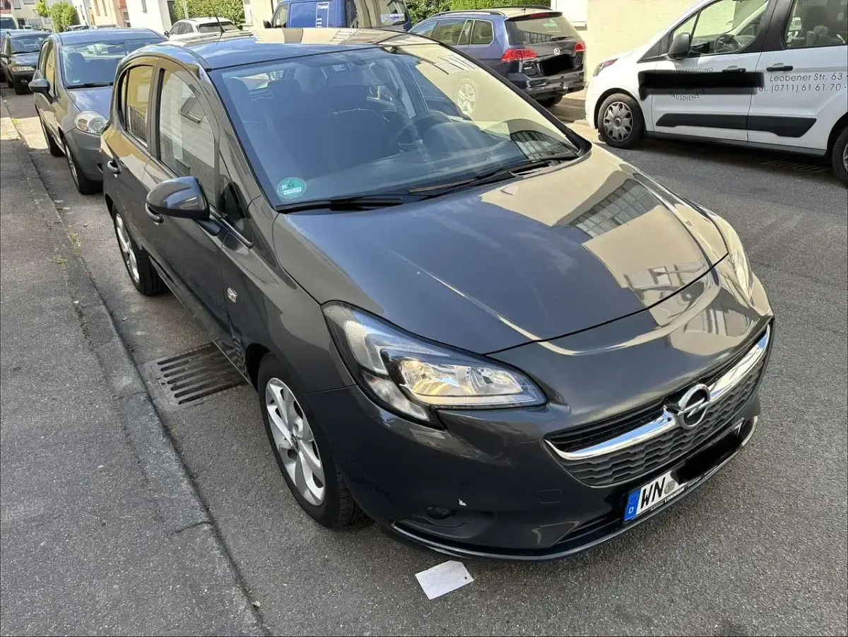 Gebraucht Opel Corsa Edition 90 PS (66 kW) 2015 Grau Kleinwagen