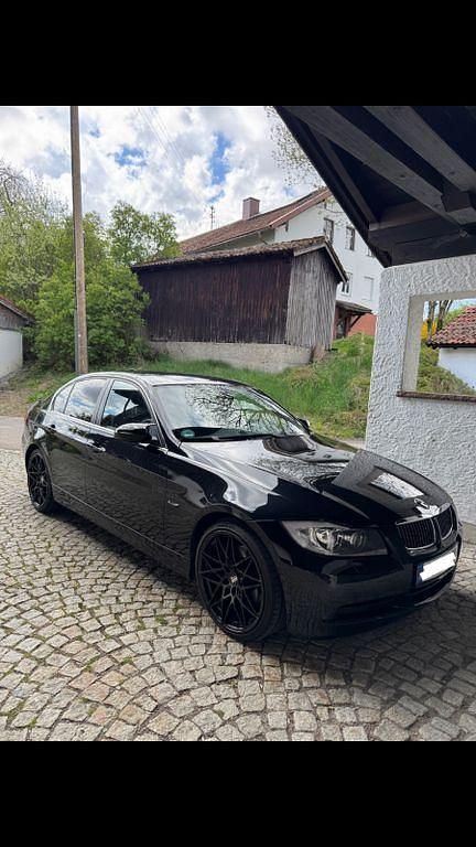 Schwarz Gebraucht 2008 BMW 325 M Sport Limousine | 10.999 € (Fairer Preis) - Bild 1/4