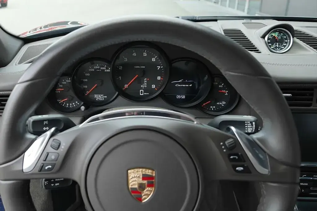 Gebraucht Porsche 991 349 PS (256 kW) 2013 Blau Cabrio