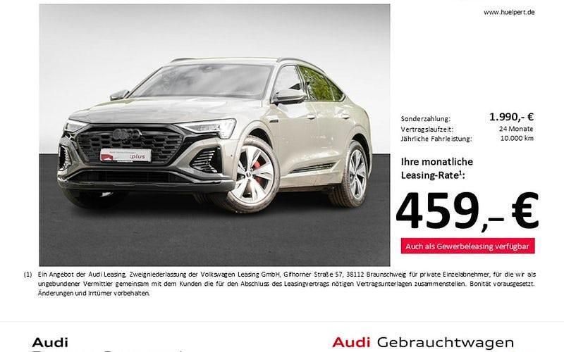 Chronosgrau metallic Gebraucht 2024 Audi Q8 e-tron S-Line SUV | 69.777 € (Teuer) - Bild 1/3
