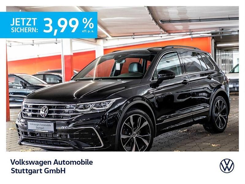 Deep black perleffekt Gebraucht 2022 VW Tiguan R-line SUV | 35.930 € (Fairer Preis) - Bild 1/4