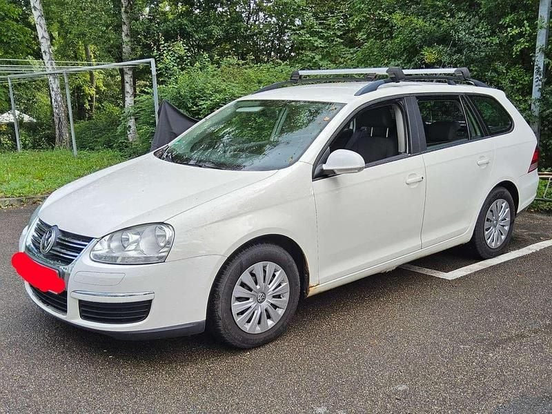 Weiß Gebraucht 2008 VW Golf V Comfortline Kombi | 3.000 € (Guter Preis) - Bild 1/4