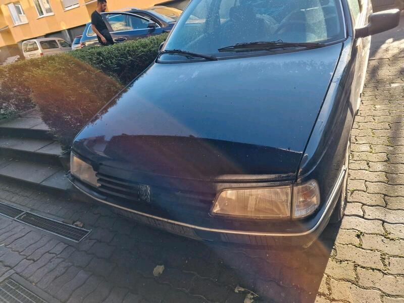 Blau Gebraucht 1994 Peugeot 405 Limousine | 2.150 € - Bild 1/4