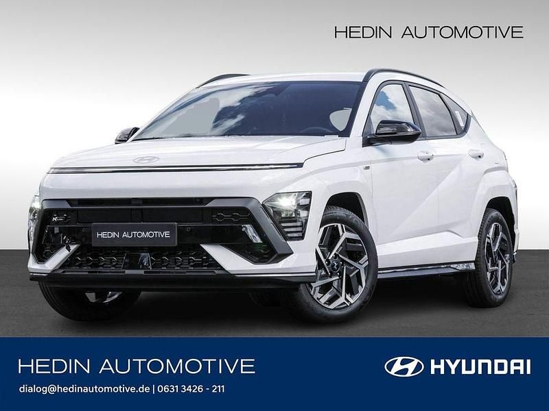 Weiß Neu 2025 Hyundai Kona N Line SUV | 30.590 € (Fairer Preis) - Bild 1/4