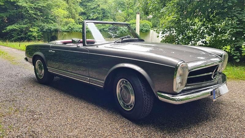 Gebraucht Mercedes SL280 170 PS (125 kW) 1968 Grau Cabrio