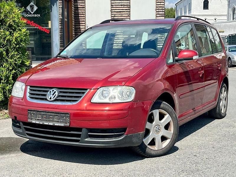 Rot Gebraucht 2006 VW Touran Goal Van / Kleinbus | 1.000 € (Guter Preis) - Bild 1/4