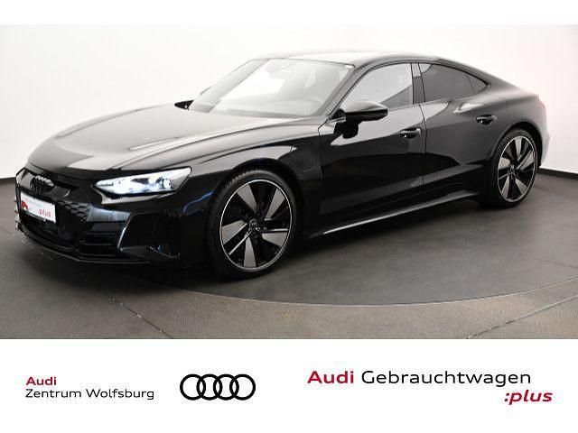 Mythosschwarz metallic Gebraucht 2023 Audi e-tron GT quattro Ambiente Limousine | 61.980 € (Fairer Preis) - Bild 1/4