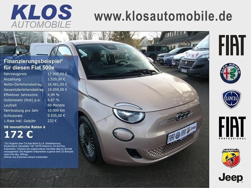 Gold Gebraucht 2022 Fiat 500e Icon Kleinwagen | 17.990 € (Superpreis) - Bild 1/4