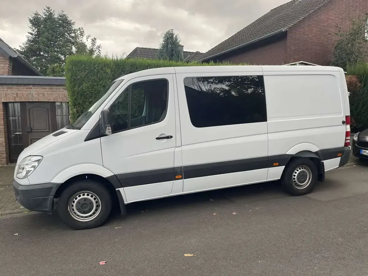 Używany Mercedes Sprinter 129 KM (94 kW) 2012 Biały Van