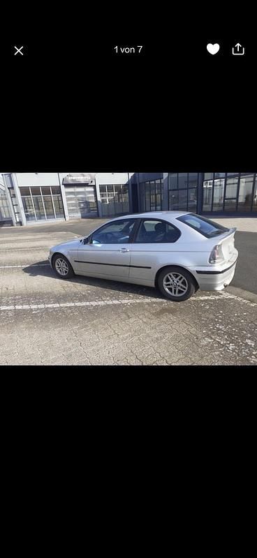Gebraucht BMW 316 Compact 116 PS (85 kW) 2001 Silber Kleinwagen