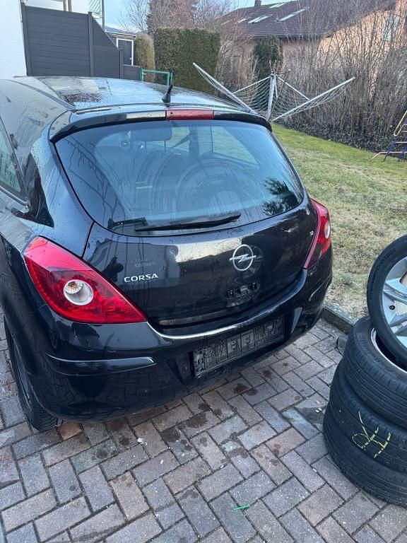 Gebraucht Opel Corsa 80 PS (58 kW) 2008 Schwarz Kleinwagen