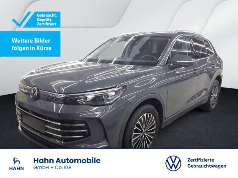 Delfingrau metallic Gebraucht 2024 VW Tiguan Elegance SUV | 38.930 € (Etwas zu teuer) - Bild 1/3