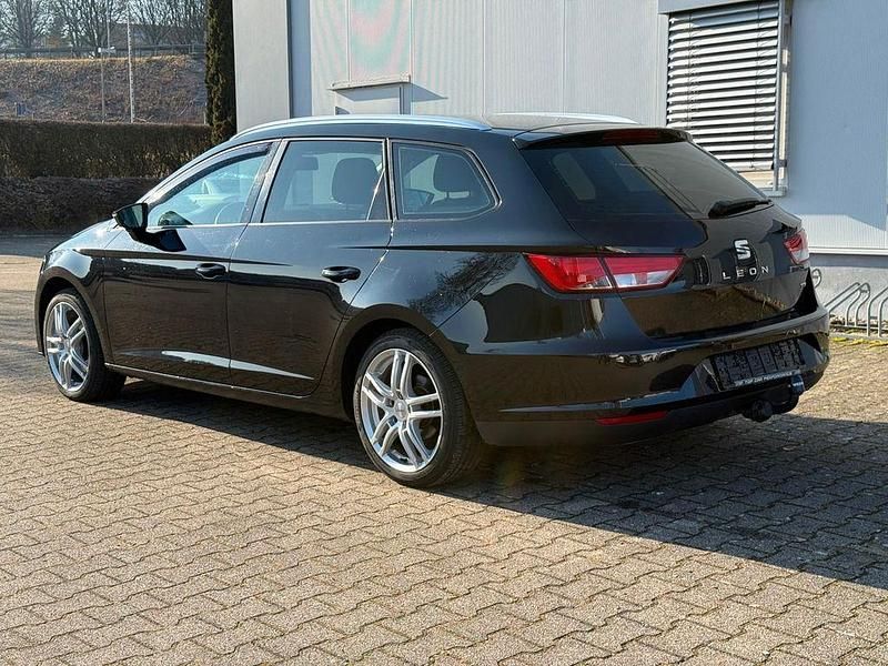 Gebraucht Seat Leon ST Style 110 PS (80 kW) 2015 Schwarz Kombi