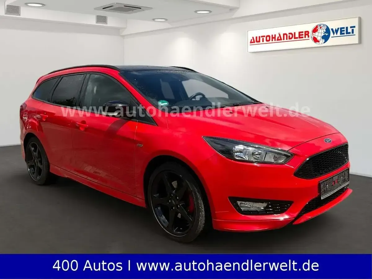 Gebraucht Ford Focus ST-Line 150 PS (110 kW) 2017 Rot Kombi