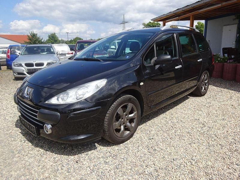 Schwarz Gebraucht 2006 Peugeot 307 Kombi | 1.100 € (Guter Preis) - Bild 1/4