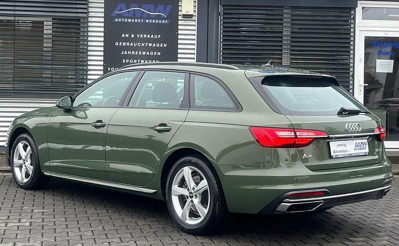 Second-hand Audi A4 Advanced 163 CP (119 kW) 2023 Verde Break