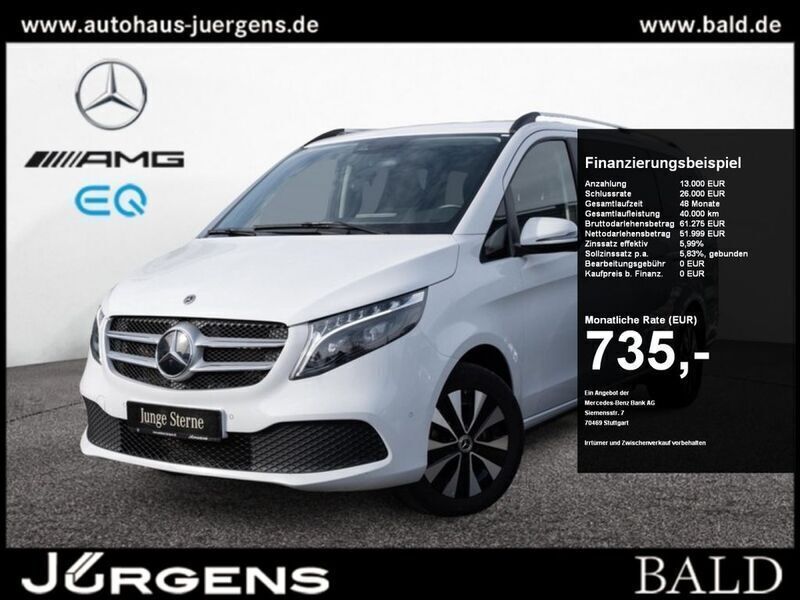 Bergkristallweiss metallic Gebraucht 2024 Mercedes V300 Edition Van / Kleinbus | 67.999 € (Fairer Preis) - Bild 1/4