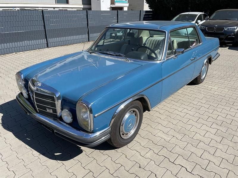 Blau Gebraucht 1973 Mercedes 280 Coupé | 9.900 € - Bild 1/4