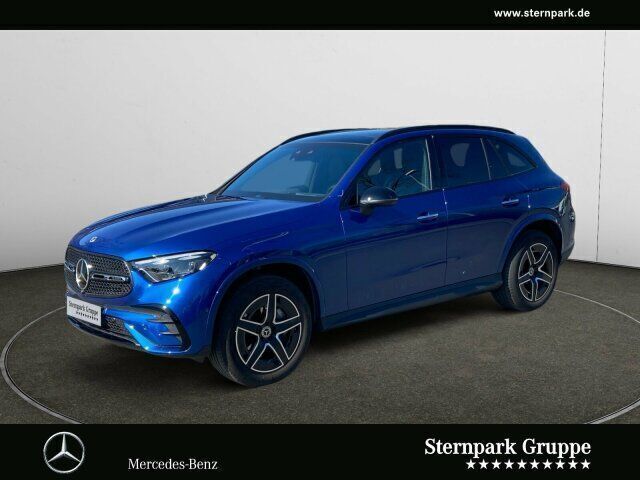 lack spektralblau Gebraucht 2024 Mercedes GLC400d AMG SUV | 69.440 € (Guter Preis) - Bild 1/4